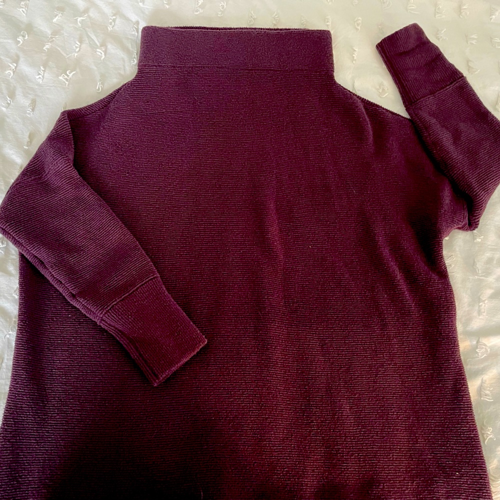 Women’s Free People Ottoman Slouchy Tunic Wine